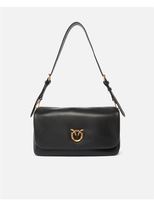 Borsa a tracolla media Love Bag Click Soft Horizontal Handle in pelle PINKO | 106178A0QO/Z99Q